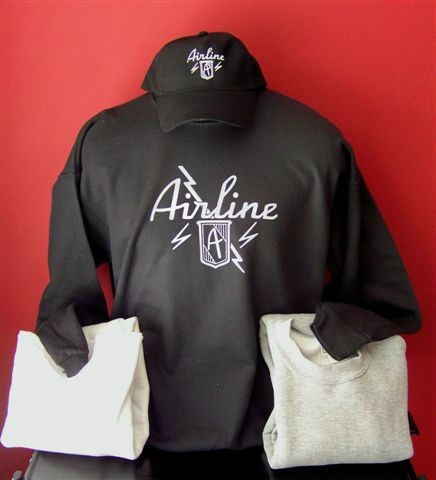 *NEW* AIRLINE GUITAR SWEATSHIRT