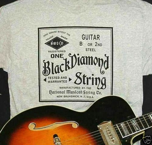  BLACK DIAMOND  STRINGS T-SHIRT SHORT SLEEVE