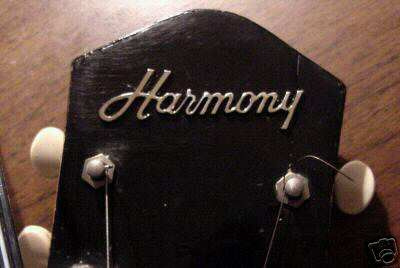 HARMONY GUITAR HEADSTOCK LOGO