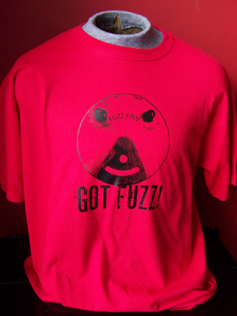 GOT FUZZ... GUITAR SHORT SLEEVE T-SHIRT