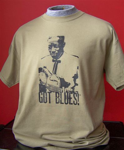 GOT BLUES...#5...SON HOUSE GUITAR SHORT SLEEVE T-SHIRT